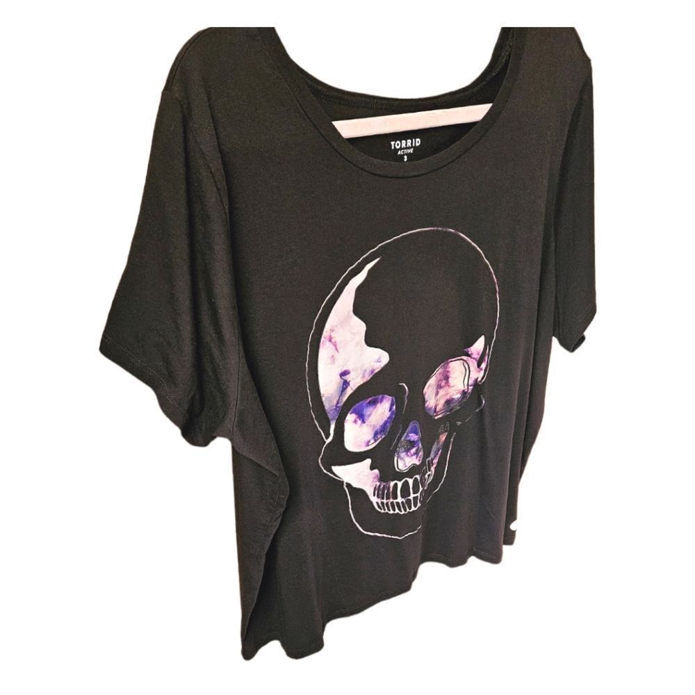 Torrid Plus Size Performance Cotton Short Sleeve … - image 7